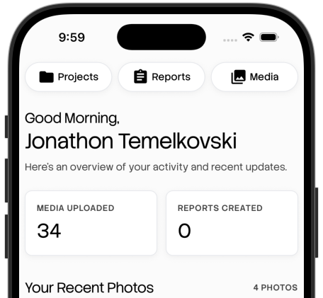 WorkReels app interface